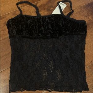 Urban Outfitters Mesh Crop Top